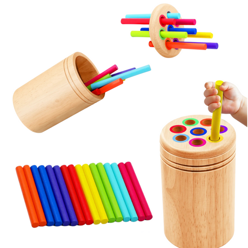 Jouet d'apprentissage en bois (2-5ans)